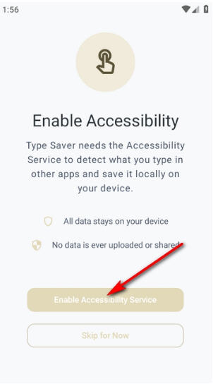 Type Saver键盘记录工具app截图2